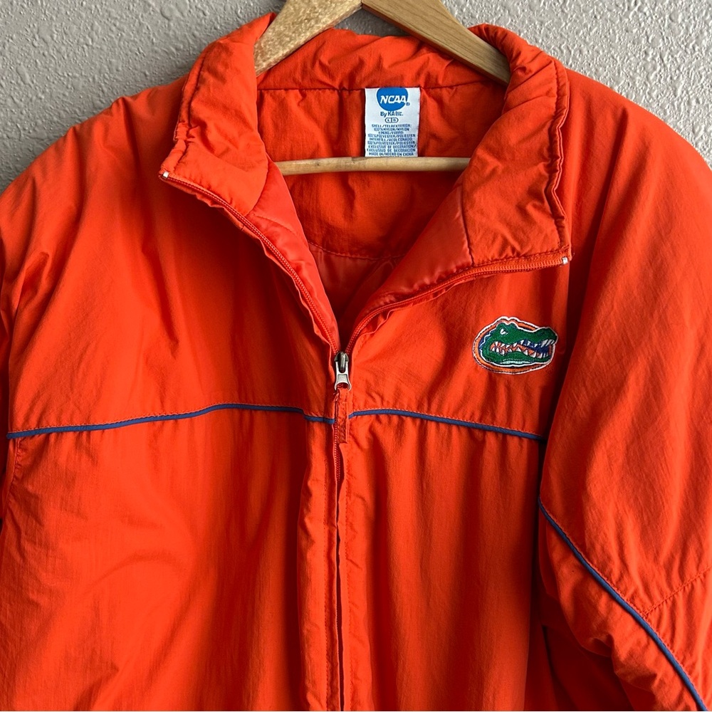 NCAA Vintage Orange‎ Florida Gators quilted zip up jacket - Picture 3 of 9